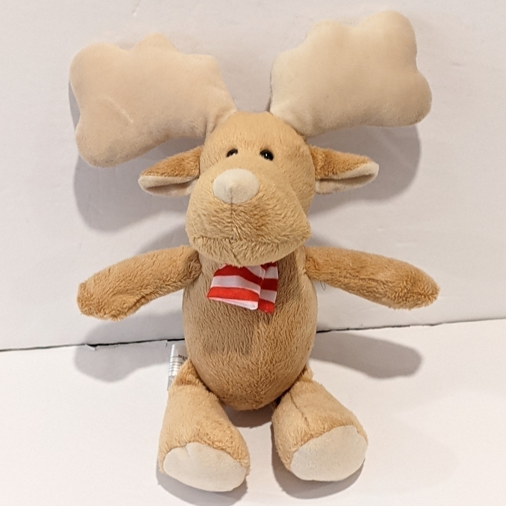 2/$20 Kinder Surprise Tan Moose Plush 12”